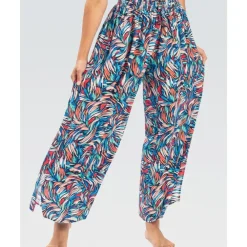 Dolfin Bliss Printed Palazzo Pant Cover Up Fashion