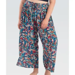 Dolfin Bliss Printed Palazzo Pant Cover Up Fashion