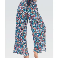 Dolfin Bliss Printed Palazzo Pant Cover Up Fashion