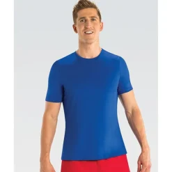 Dolfin Male Short Sleeve Rash Guard Fashion