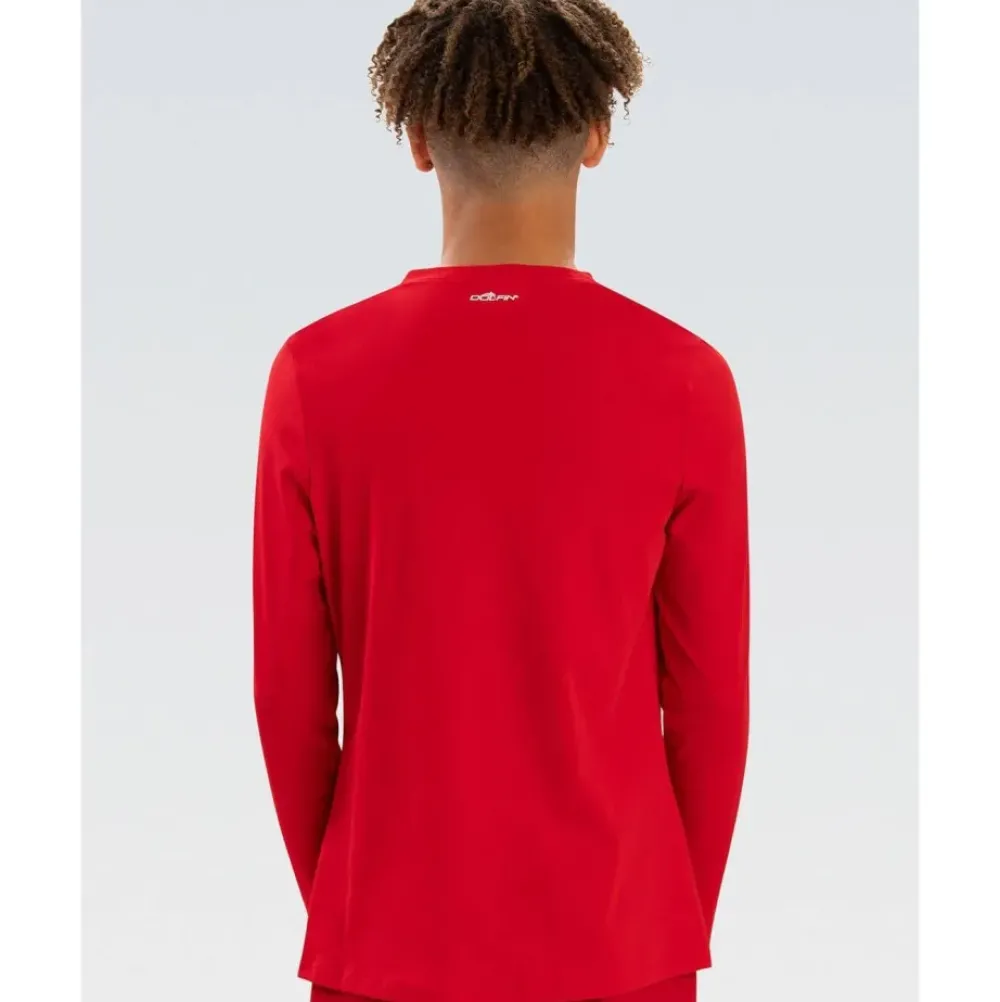 Dolfin Men's Crew Neck Long Sleeve Rash Guard Best
