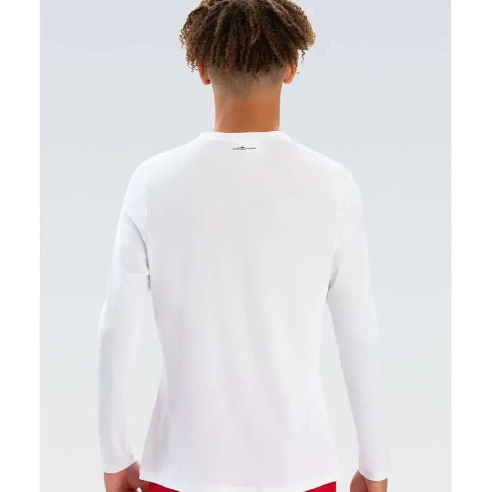 Dolfin Men's Crew Neck Long Sleeve Rash Guard Best