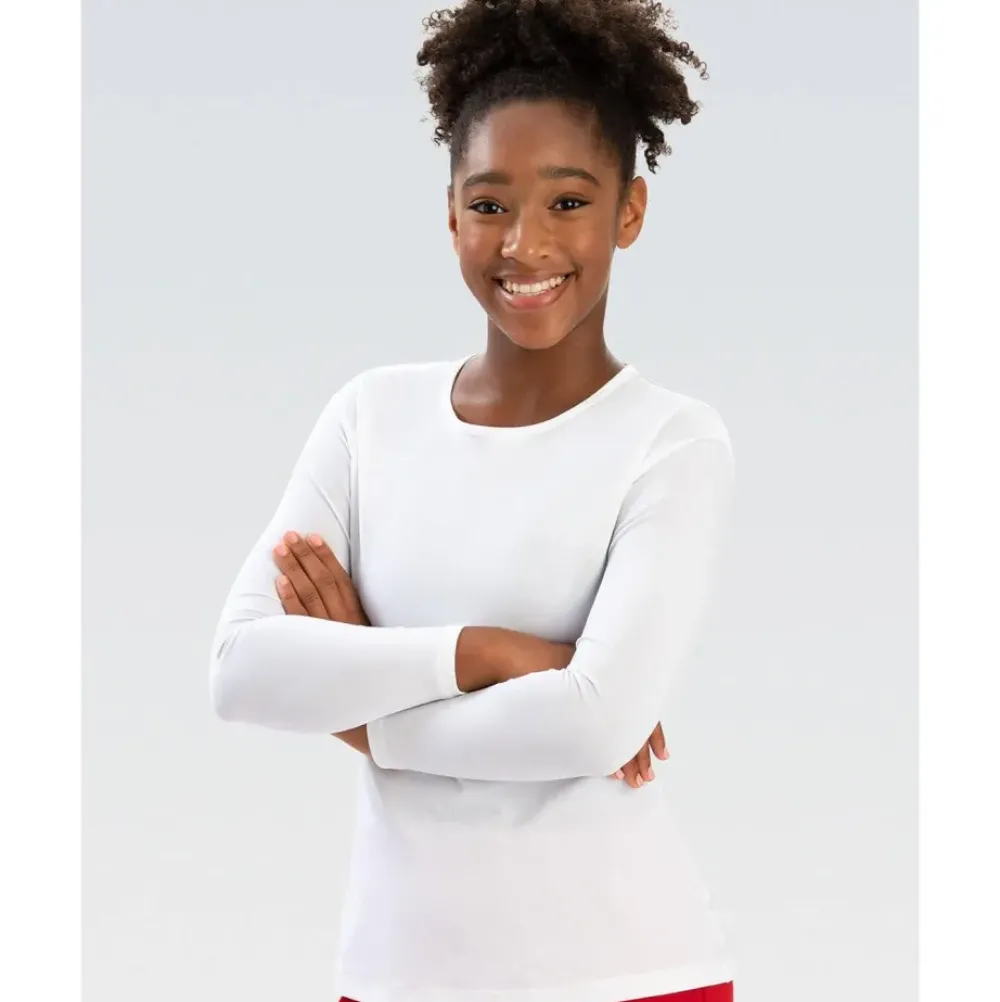 Dolfin Women's Crew Neck Long Sleeve Rash Guard Hot