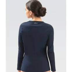 Dolfin Women's Crew Neck Long Sleeve Rash Guard Hot