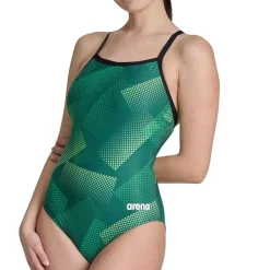 Arena Halftone Light Drop Back One Piece Clearance