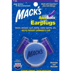 Mack's Aqua Block Silicone Earplugs - 2 Pair Sale