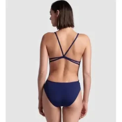 Arena Multi Stripes Swimsuit Lace Back Online