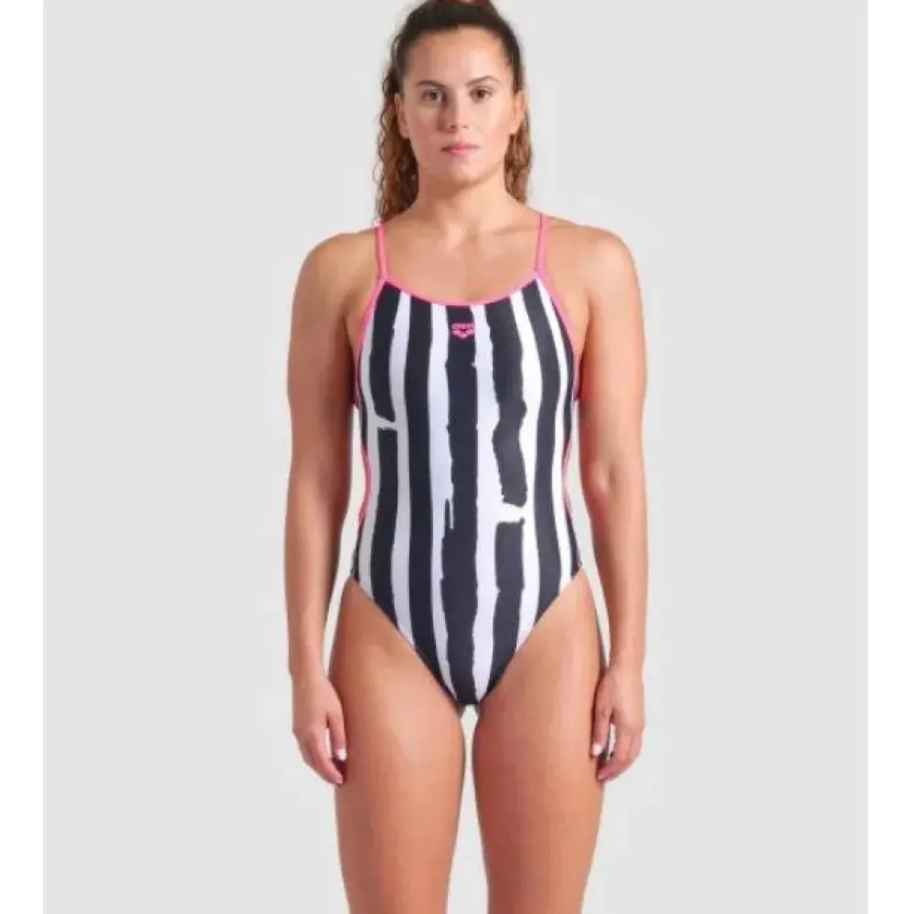Arena Painters Stripe Lace Back Sale