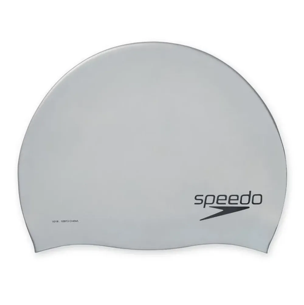 Speedo Elastomeric Solid Silicone Swim Cap Fashion