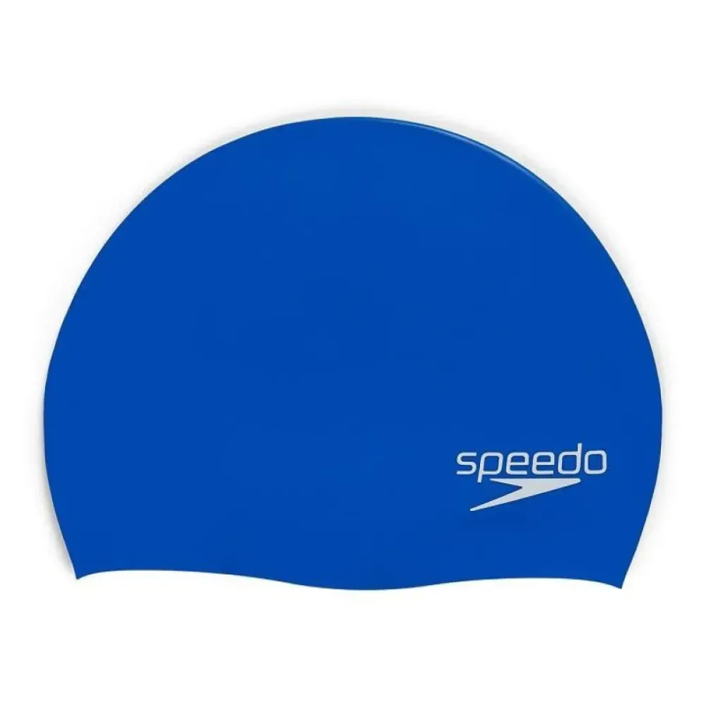 Speedo Elastomeric Solid Silicone Swim Cap Fashion