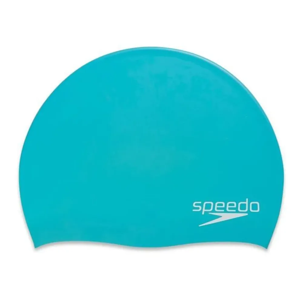 Speedo Elastomeric Solid Silicone Swim Cap Fashion