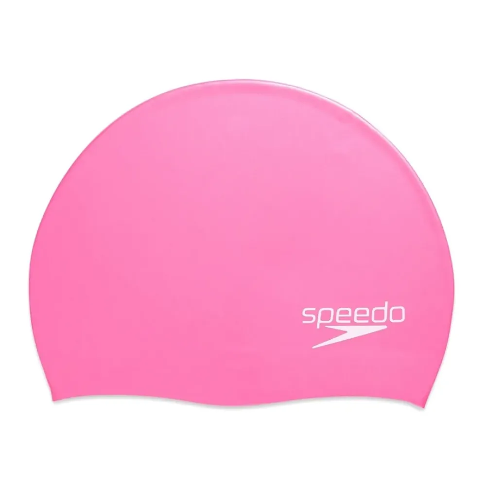 Speedo Elastomeric Solid Silicone Swim Cap Fashion