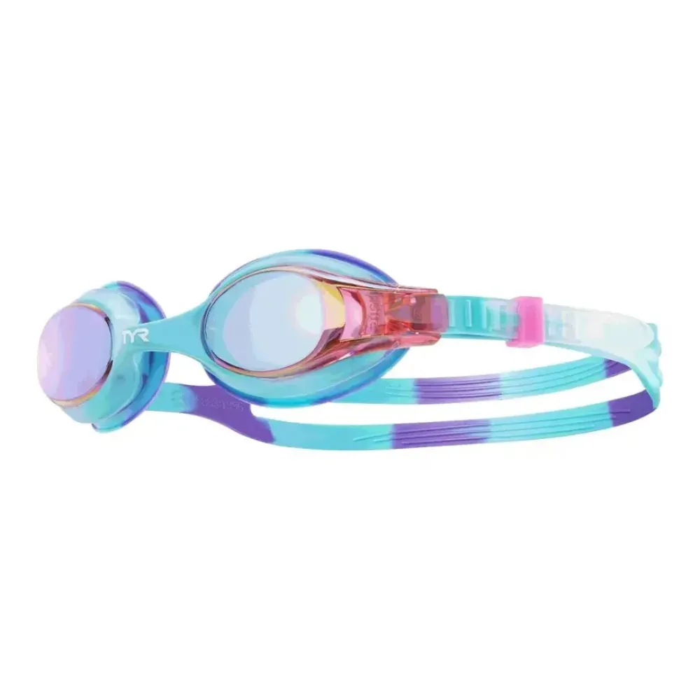Tyr Swimple Tie Dye Kids Goggle New