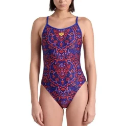 Arena W Arabesque Swimsuit Lace Back Discount