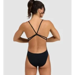 Arena W Swimsuit Lace Back Solid Clearance