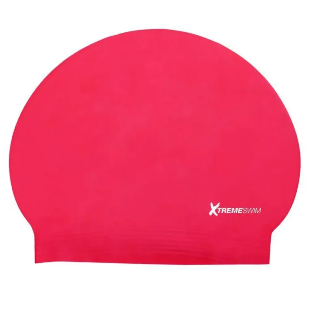 XTREME SWIM Solid Latex Swim Cap Hot