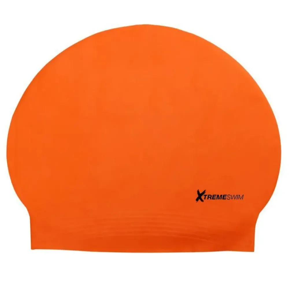 XTREME SWIM Solid Latex Swim Cap Hot
