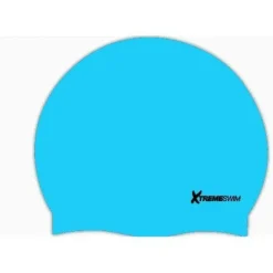 XTREME SWIM Solid Silicone Swim Cap New