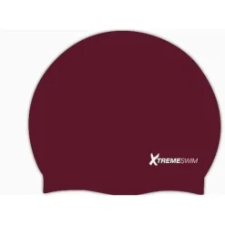 XTREME SWIM Solid Silicone Swim Cap New